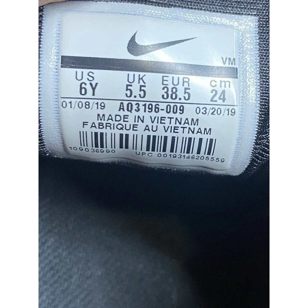 Nike Air Max 720 Game Change Black (GS) Sneakers Size 6Y Youth AQ3196-009